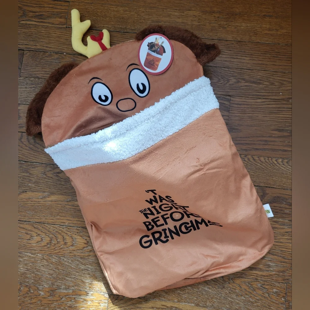 The Grinch Cat Crinkle Bag Toy